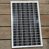 Солнечная панель SOLAR PANEL RB-SL30 / 58х36см/ верх стекло, рамка алюминий