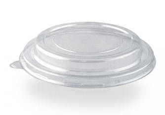Кришка напівкупельна Turkey PET прозора d18,7 см h2 см поліетилен (011693/25/300)