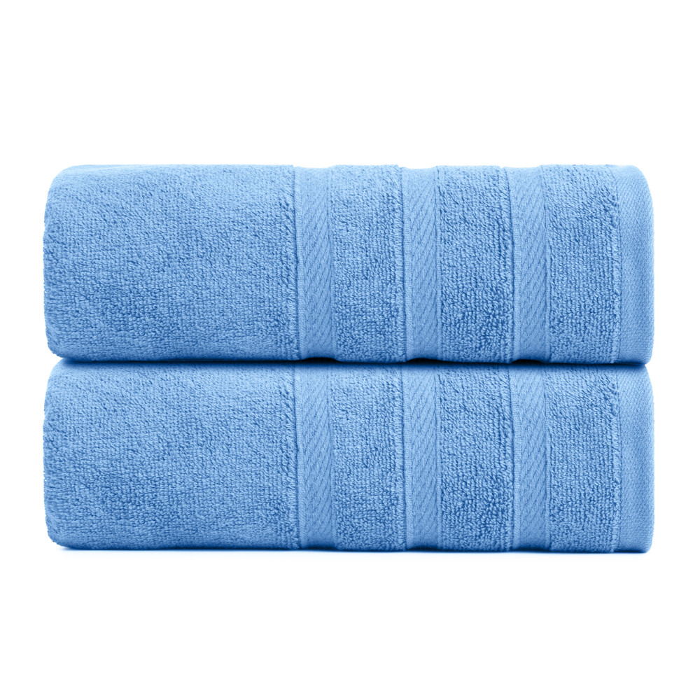 Рушник махровий Косинка 50х100 см лаванда, фото 1