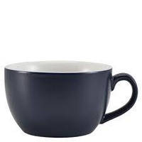 Чашка GenWare Color Tea синяя матовая 250мл фарфор (322125MBL)
