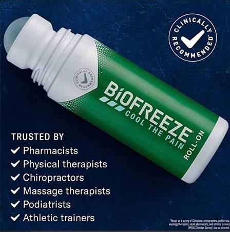 Знеболюючий болезаспокійливий гель Biofreeze 89 мл, Великобританія, фото 2