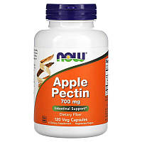 Натуральная добавка NOW Apple Pectin 700 mg, 120 вегакапсул