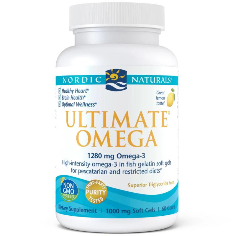 Жирные кислоты Nordic Naturals Ultimate Omega, 60 рыбных капсул - фото 2 - id-p1830934618