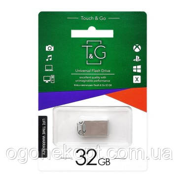 USB Flash T&G металева 105 32GB