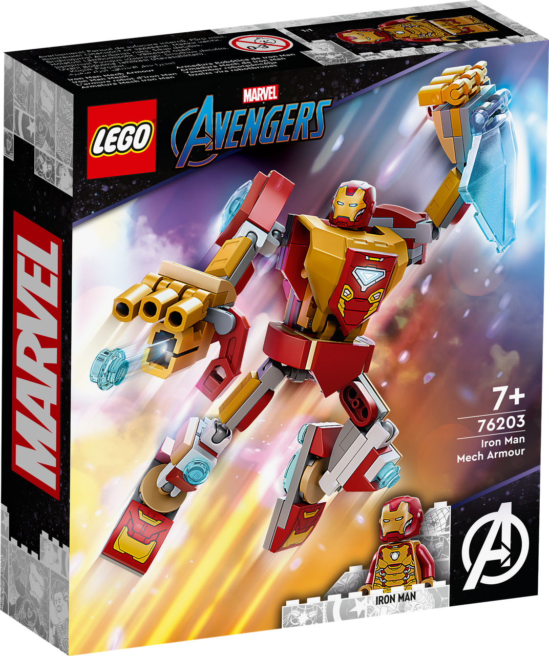 Конструктор LEGO Marvel Super Heroes Робоброня Залізної людини 76203 ЛЕГО
