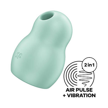 Вакуумний стимулятор Satisfyer Pro To Go 1 Mint, фото 1