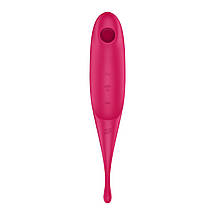 Вакуумний стимулятор Satisfyer Twirling Pro Red, фото 4