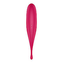 Вакуумний стимулятор Satisfyer Twirling Pro Red, фото 5