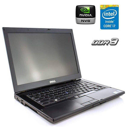 Ноутбук Dell Latitude E6410/14"/Core i7-640M 2 ядра 2.8GHz/4GB DDR3/320GB HDD/NVS 3100M/Webcam, фото 2