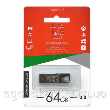 USB Flash T&G метал 117 64GB