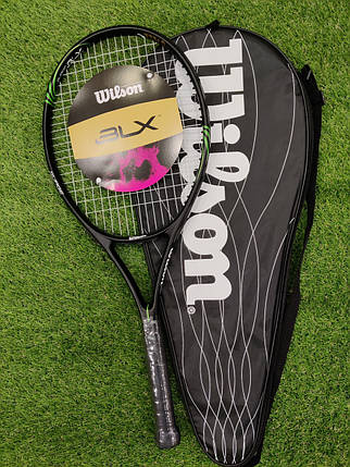 Ракетка для великого тенісу доросла Wilson 27 червона, фото 2