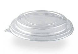 Кришка напівкупельна Turkey PET прозора d18,7 см h2 см поліетилен (011693/25/300)