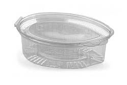 Соусник з кришкою Turkey PET прозорий 50 мл 8,5х6 см h2,6 см поліпропілен (011752/100/1000)