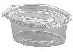 Соусник з кришкою Turkey PET прозорий 30 мл 6,4х4,5 см h2,5 см поліпропілен (011751/100/2000)