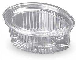 Соусник з кришкою Turkey PET прозорий 80 мл 8,5х6 см h3,8 см поліпропілен (011750/100/1000)