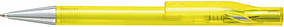 Ручка пластиковая ALPHA Color. Жёлтая