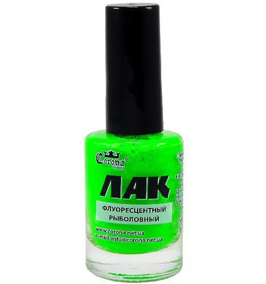 Лак флуоресцентный рыболовный флуоро-зелёный (fluoro-green) (ID ...