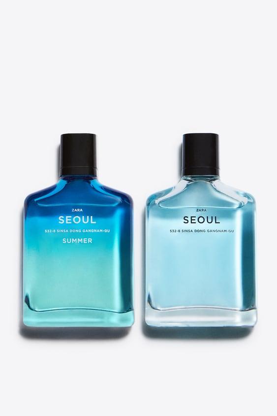 Парфюмерный набор для мужчин ZARA Seoul EDT 100ml + Seoul Summer EDT 100ml - фото 1 - id-p1404495181