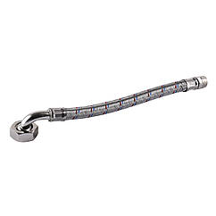 Шланг антивібраційний кутовий 1″x1/2″ ЗВ 0,3м GNP1191 | 000004903