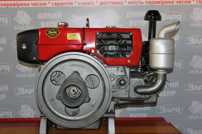 Двигатель дизельный для мотоблока Заря-121 S195M 12 л.с. (ID#1831009136 ...