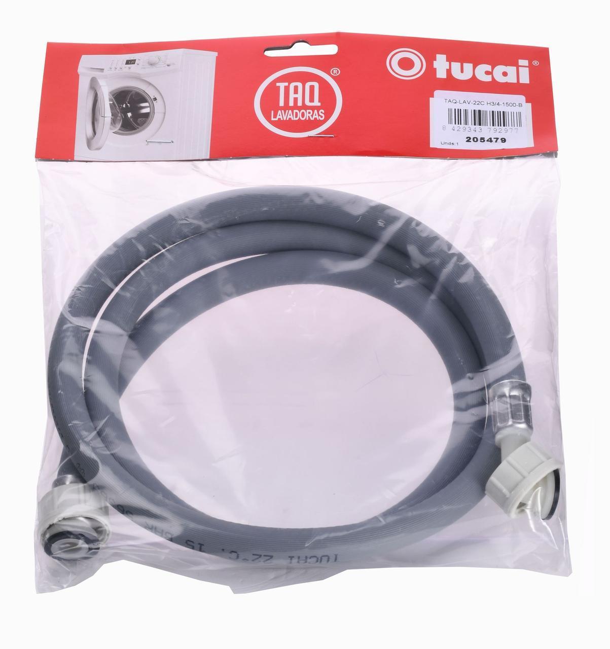 Шланг залив для пральної машини TUCAI 3.5м TAQ-LAV- H3/4″ 206522 | 000024776