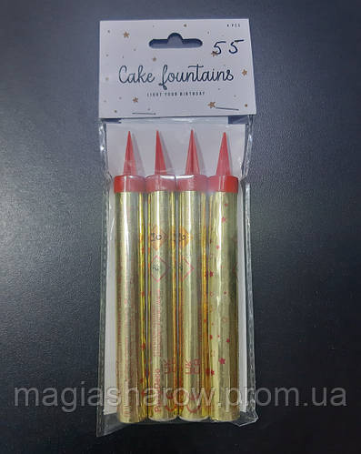 Фейерверк в торт (Холодный фонтан) 12см (ID#1830733603), цена: 55 ...