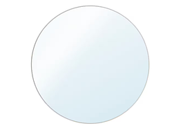 LINDBYN дзеркало біле,80 см, 404.937.07