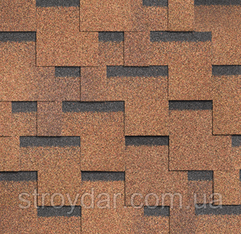 Бітумна черепиця SHINGLAS Кадриль Акорд Мигдаль, фото 1