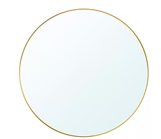 LINDBYN дзеркало золотистого кольору,80 см 804.855.69