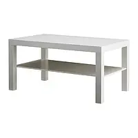 Журнальний столик IKEA LACK 90x55х45 см білий