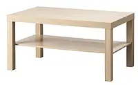 Журнальний столик IKEA LACK 90x55х45 см колір дуб