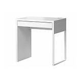 Письмовий стіл IKEA MICKE прямокутний 73x50x75 см білий, фото 2