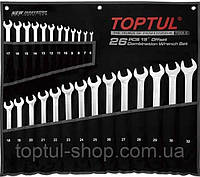 Набор ключей комбинированных 26 шт 6-32 мм TOPTUL удлиненных GPAA2602 в чехле Shop