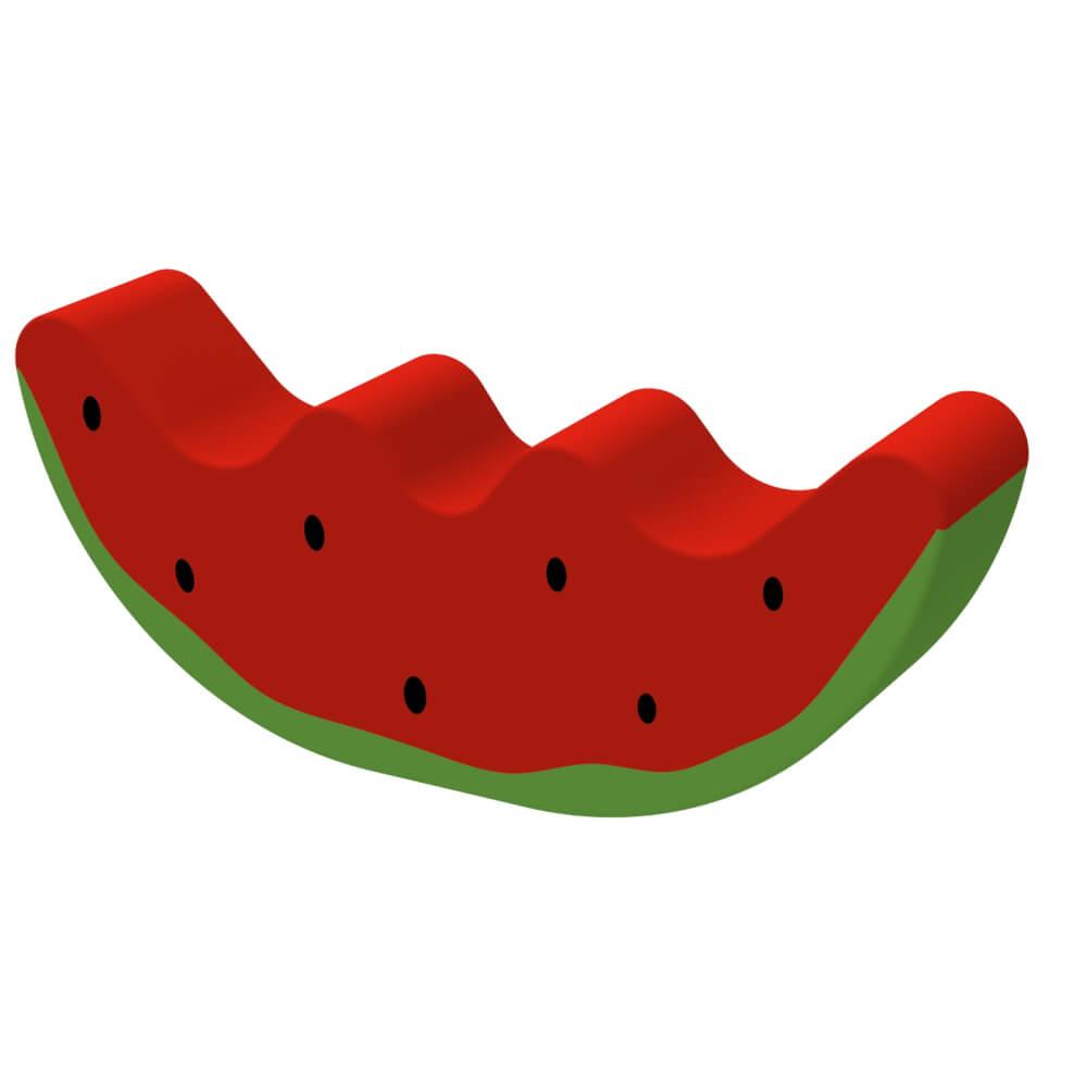 Іграшка качалка для дітей Кавунчик, шкірозамінник Флай (Kidigo ТМ)