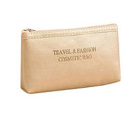 Косметичка CS1132G Fashion Cosmetic Bag золото 18,5X10,5Х3см