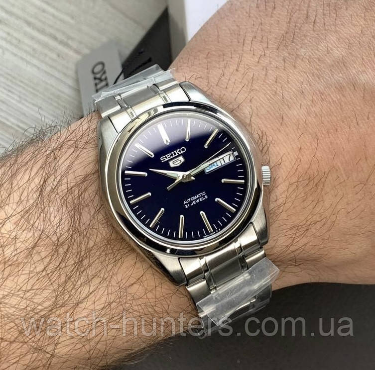 Sapphire Seiko Snkl 43 Часы Seiko SNKL43K1 Automatic Blue Dial