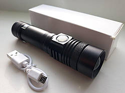 Ультра яскравий масштабований водонепроникний ліхтарик Shustar T6