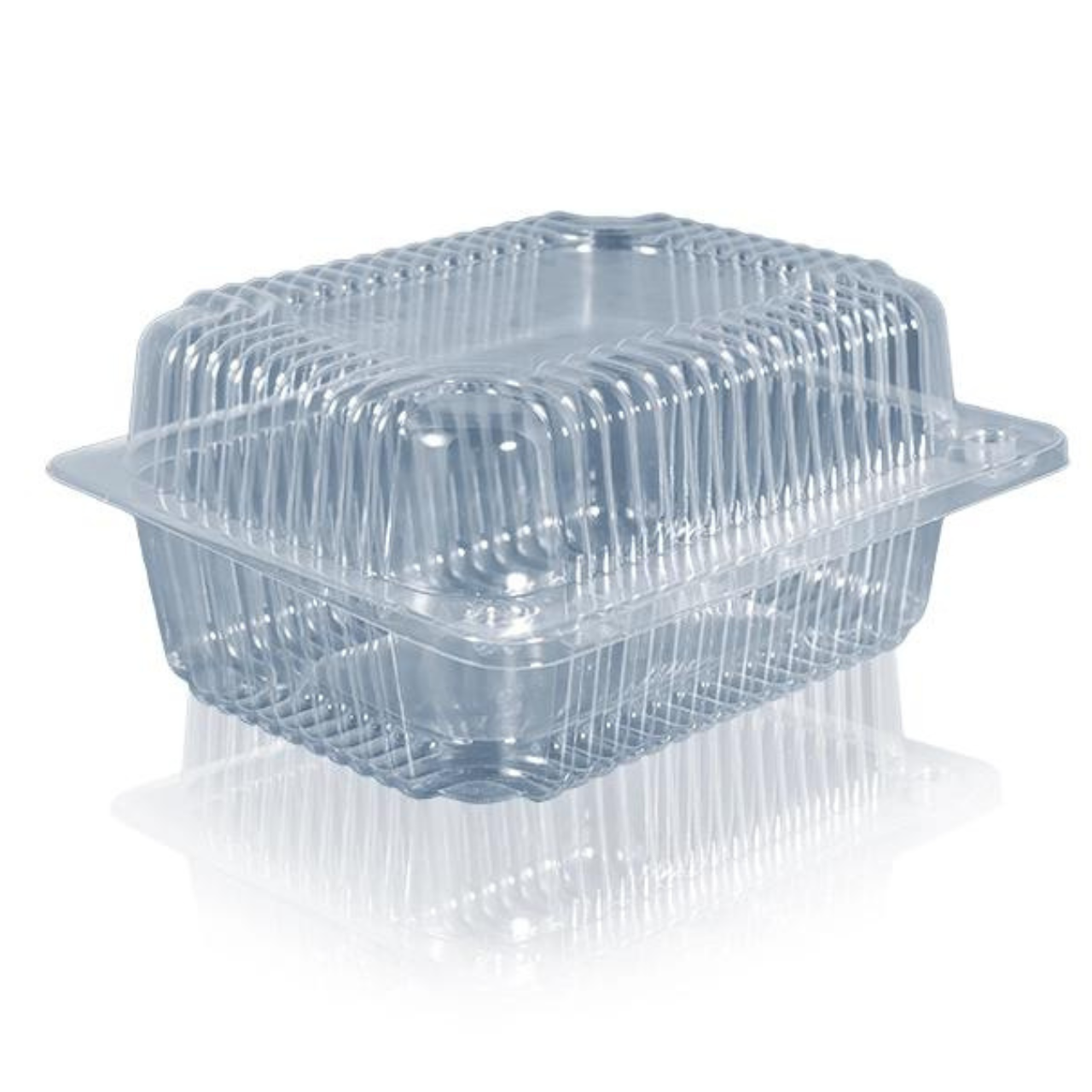 Одноразові контейнери для їжі пластикові харчові блістерні 145x123x66 мм 850 мл 500 шт, фото 1