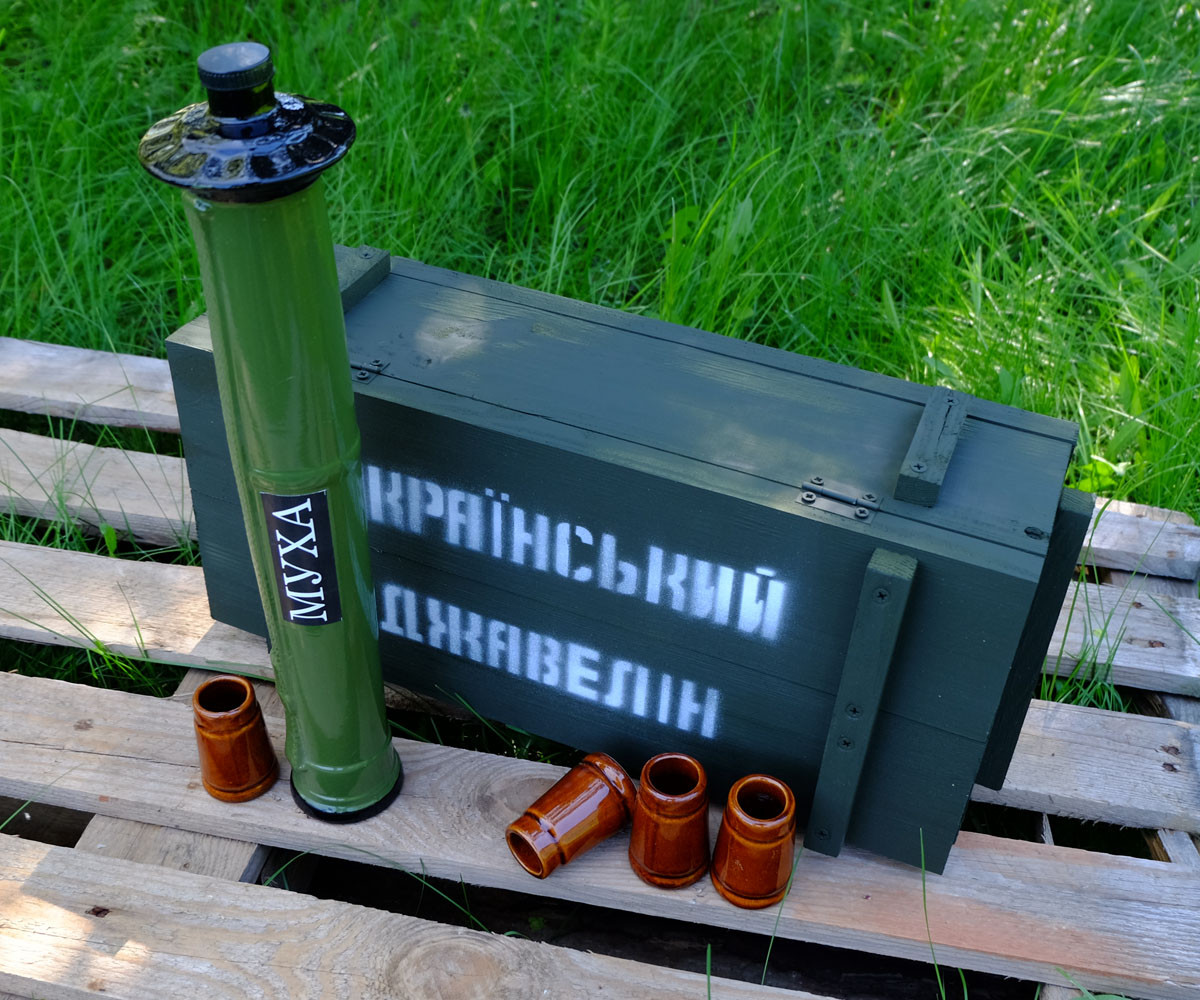 «Український Джавелін» в дерев'яному ящику - крутий подарунок чоловікові, військовому, військовослужбовцю