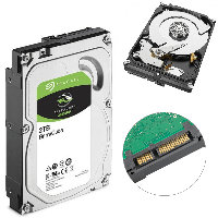 Жёсткий диск BarraCuda HDD, 2TB 7200rpm / 3.5, SATA III накопитель для компьютера / Жесткий диск для ПК