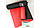 Килимок для йоги та фітнесу EasyFit TPE+TC 6 мм двошаровий + Чохол червоний із чорним, фото 2
