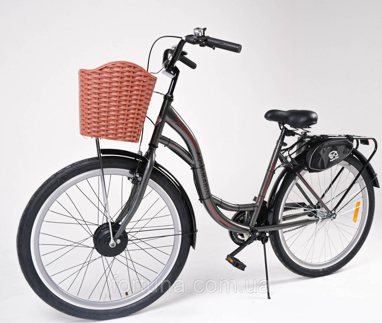 Електровелосипед Dorozhnik Akvamarin 26` (500W, 36V, 13Ah)