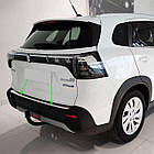 Захисна накладка на задній бампер для Suzuki S-Cross III 2021+ /нерж.сталь/