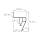 Профіль ГХ парящий/левітуючий алюмінієвий чорний з лінзою-заглушкою (розсіювачем) для натяжної стелі 2 м, фото 3