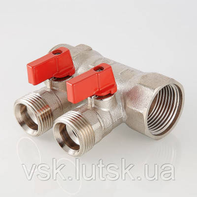 Колектор ВР 2 вих.3/4"х1/2" VT.580