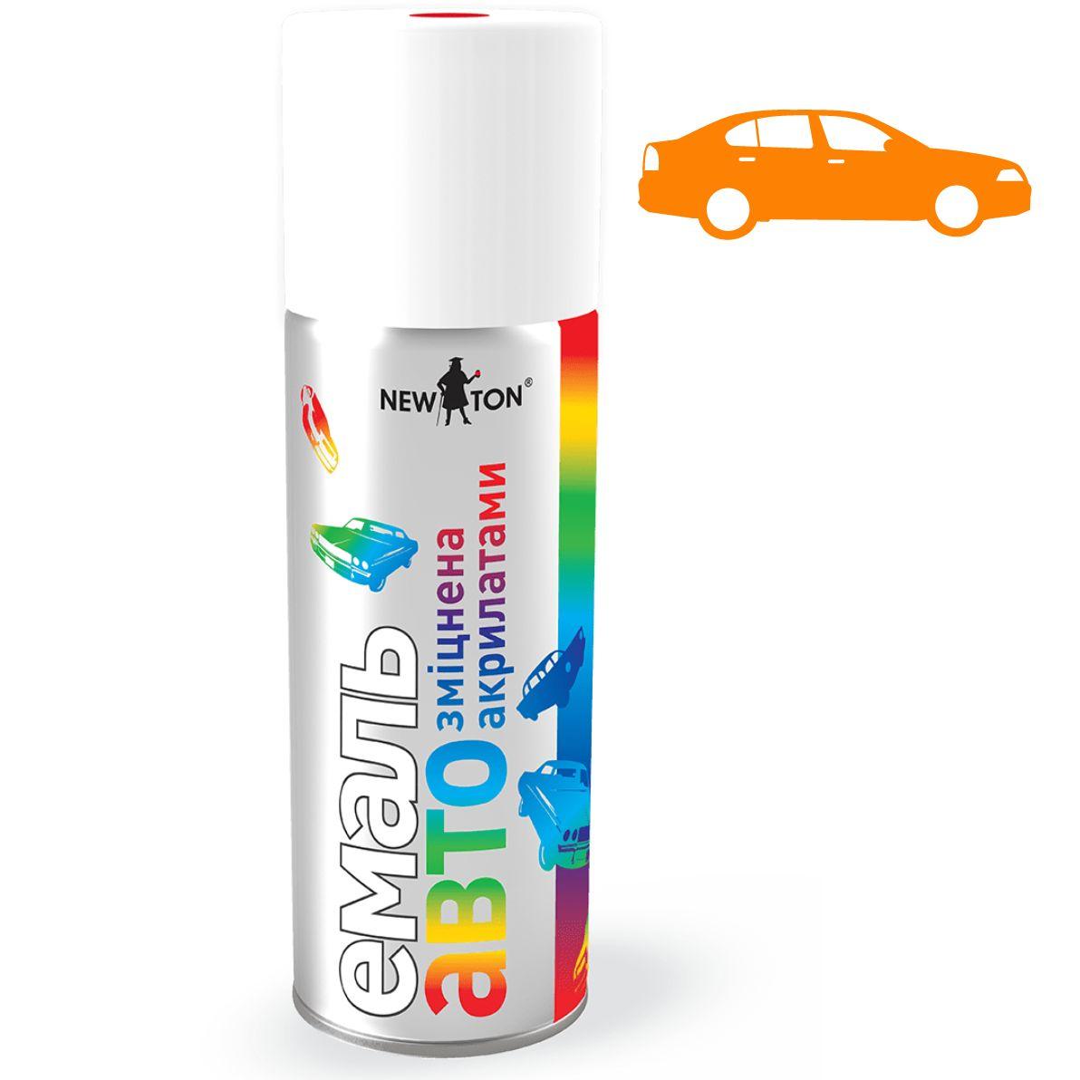 Емаль авто 28 Апельсин аерозоль 400мл NewTon