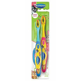 Зубна щітка для дітей Astera Kids ультрам'яка 2 шт (3800013512012)