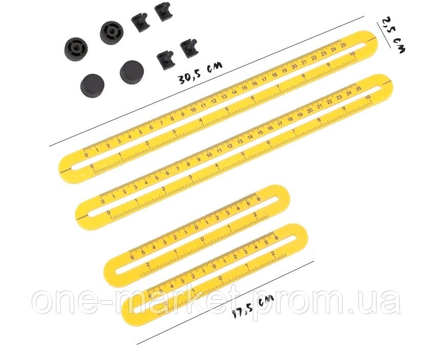 Складная измерительная линейка Folding Ruler Строительная - фото 2 - id-p1831060141