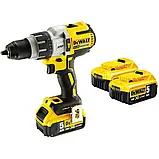 Дрель- шуруповерт аккумуляторная бесщёточная ударная DeWALT DCD996P3, фото 3