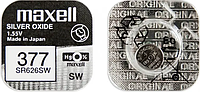 Батарейка Maxell "таблетка" SR377/626SW 1шт/уп
